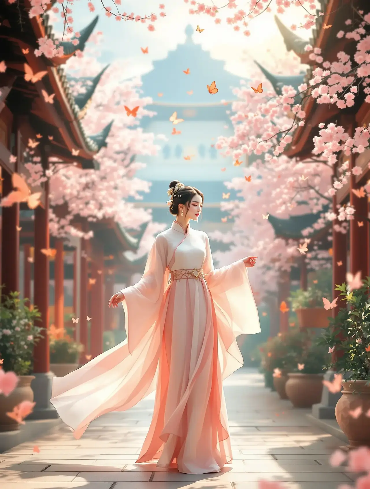 古穿今：皇后今天也在摆烂 短剧封面 - 黄果短剧古装穿越
